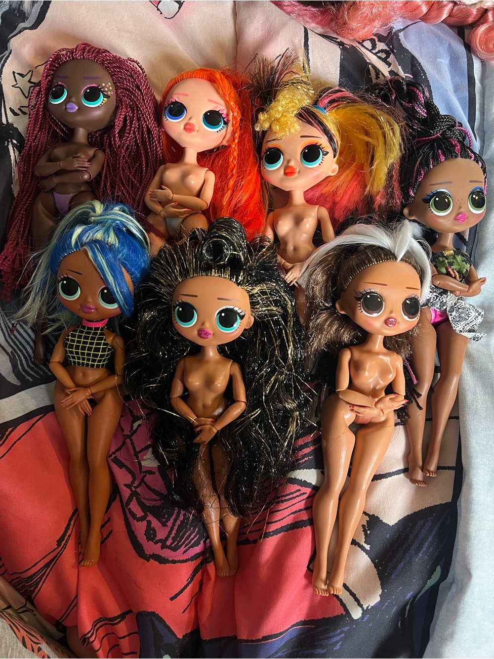 LOL OMG Doll lot